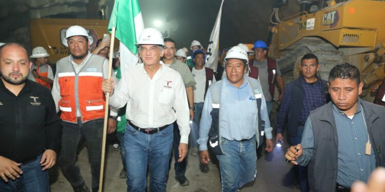 AVA atestigua conexión de túnel en la Mante-Ocampo-Tula