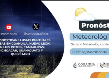#PronósticodelTiempo para hoy Domingo 15 de septiembre de 2024