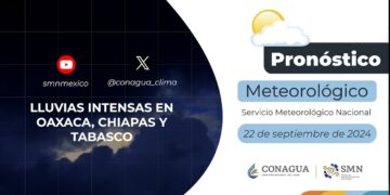 #PronósticodelTiempo para hoy Domingo 22 de septiembre de 2024
