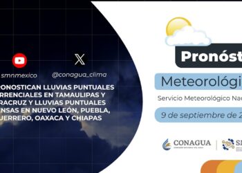 #PronósticodelTiempo para hoy Lunes 09 de septiembre de 2024
