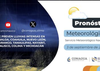 #PronósticodelTiempo para hoy Martes 03 de septiembre de 2024