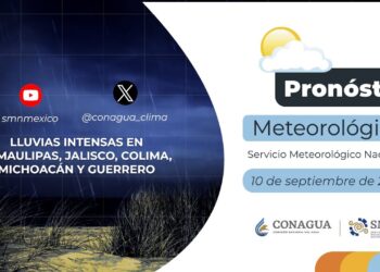 #PronósticodelTiempo para hoy Martes 10 de septiembre de 2024
