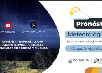 #PronósticodelTiempo para hoy Sábado 14 de septiembre de 2024