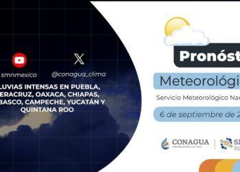 #PronósticodelTiempo para hoy Viernes 06 de septiembre de 2024