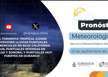 #PronósticodelTiempo para hoy Viernes 13 de septiembre de 2024