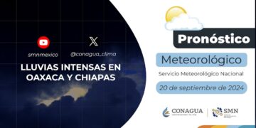 #PronósticodelTiempo para hoy Viernes 20 de septiembre de 2024