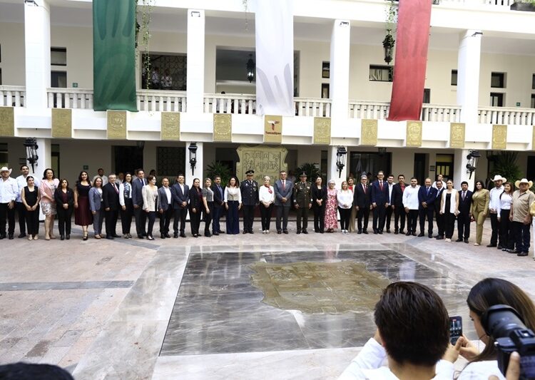 Inaugura AVA rehabilitación de Palacio de Gobierno de Tamaulipas
