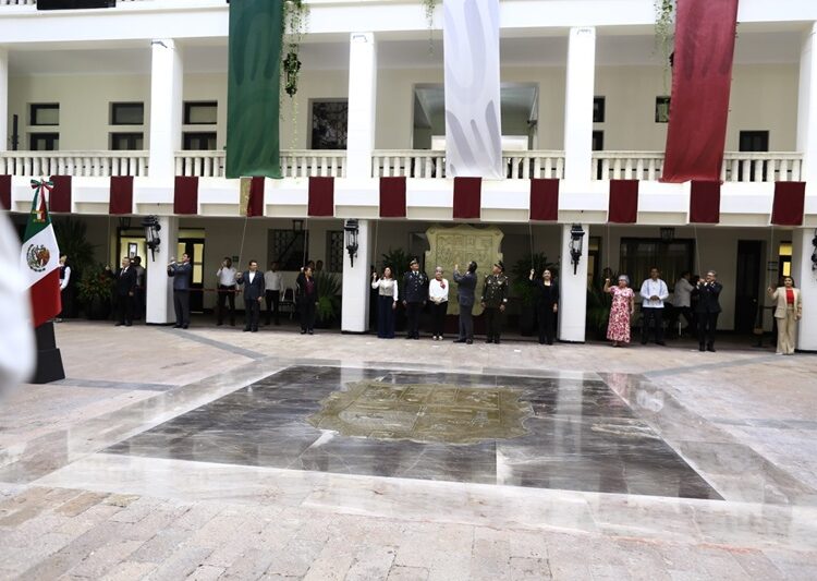 Inaugura AVA rehabilitación de Palacio de Gobierno de Tamaulipas