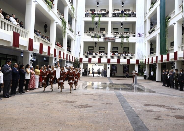 Inaugura AVA rehabilitación de Palacio de Gobierno de Tamaulipas