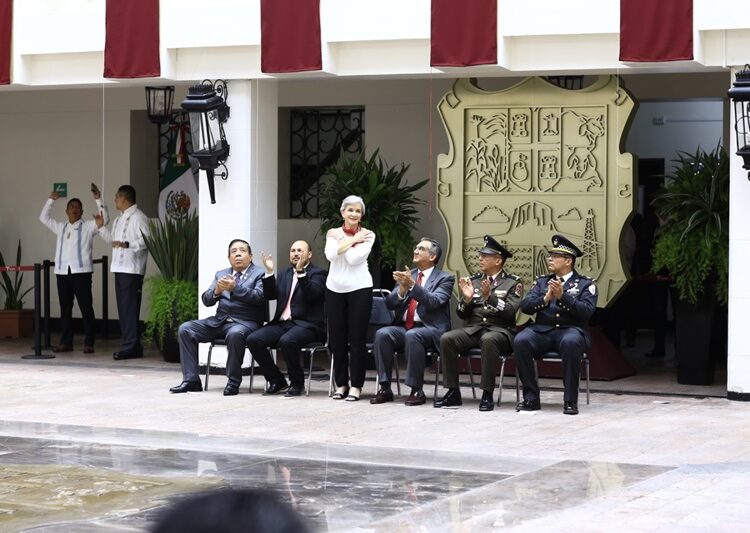 Inaugura AVA rehabilitación de Palacio de Gobierno de Tamaulipas
