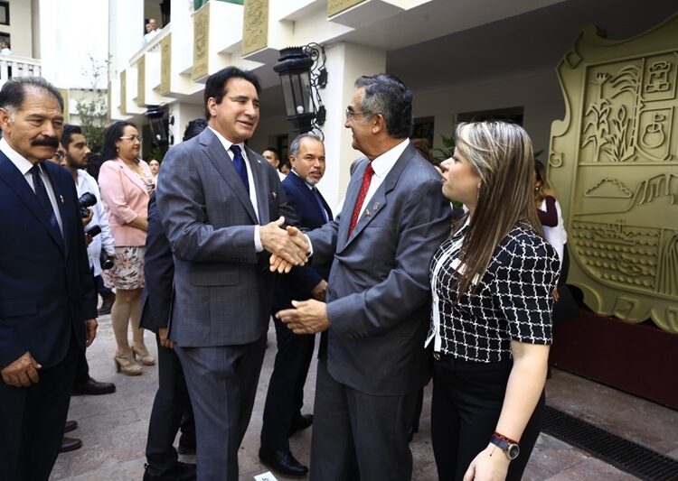 Inaugura AVA rehabilitación de Palacio de Gobierno de Tamaulipas