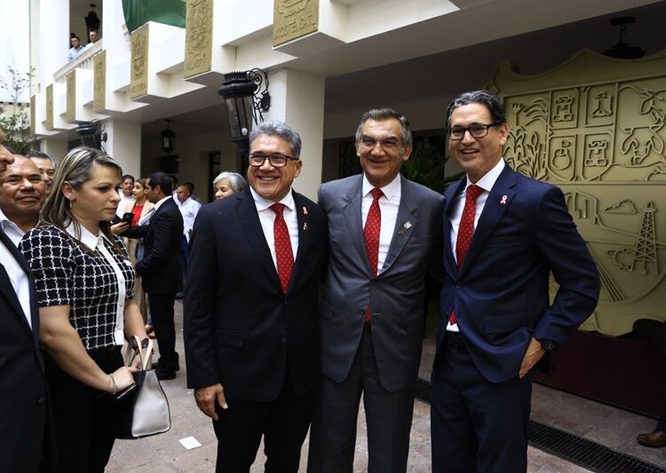 Inaugura AVA rehabilitación de Palacio de Gobierno de Tamaulipas