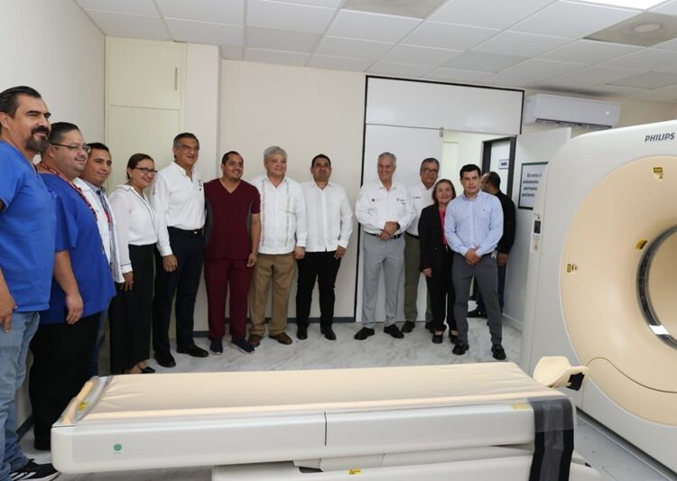 Entrega Américo tomógrafo al Hospital Infantil de Tamaulipas