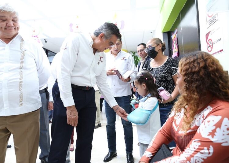 Entrega Américo tomógrafo al Hospital Infantil de Tamaulipas