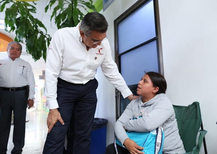 Entrega Américo tomógrafo al Hospital Infantil de Tamaulipas