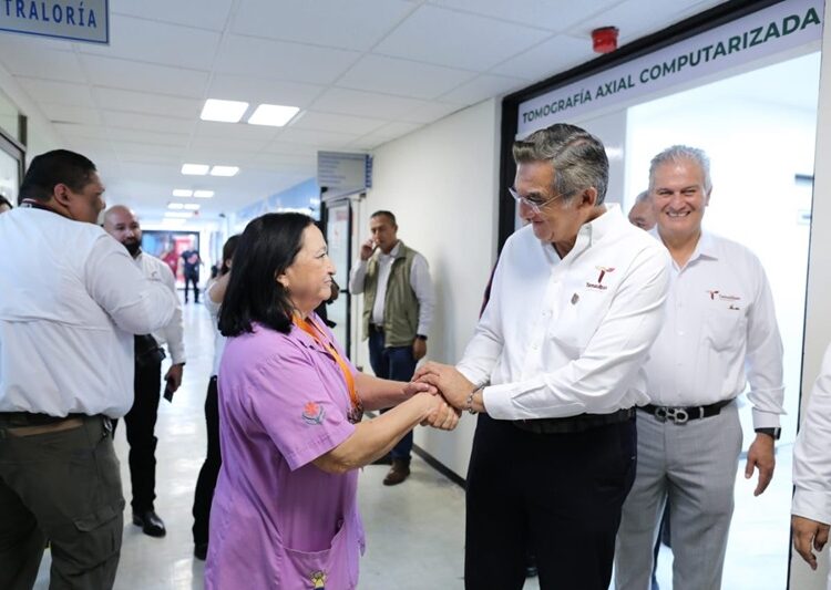 Entrega Américo tomógrafo al Hospital Infantil de Tamaulipas