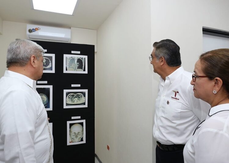 Entrega Américo tomógrafo al Hospital Infantil de Tamaulipas
