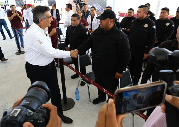 Inaugura AVA nuevo Complejo de Seguridad Pública en San Fernando