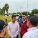 Alcalde de Matamoros atiende a sectores inundados