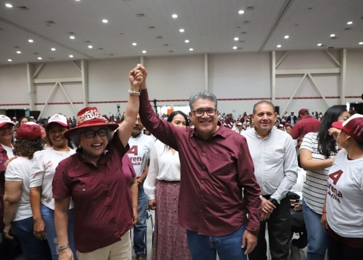 Acude alcalde AMM a Asamblea Informativa de MORENA