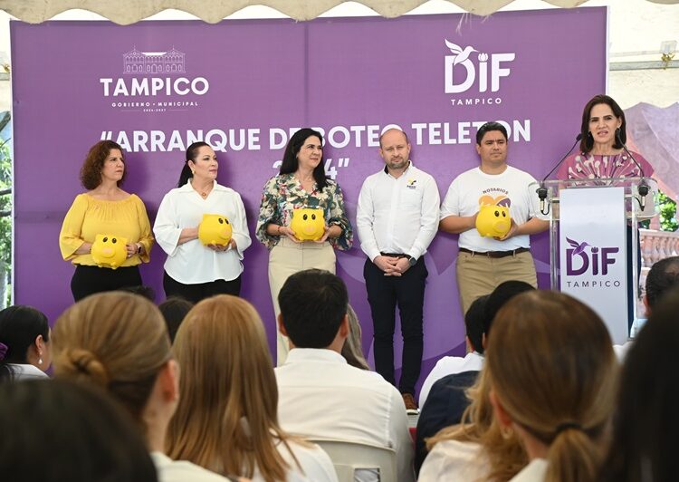 Arranca Gobierno Municipal y DIF Tampico Boteo Teletón 2024