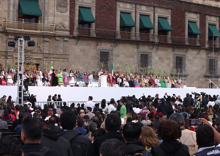 Asiste Américo Villarreal a toma de posesión de Claudia Sheinbaum