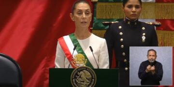 “Claudia Sheinbaum”: 1.ª Presidenta de MX asume con un llamado a la democracia y la inclusión