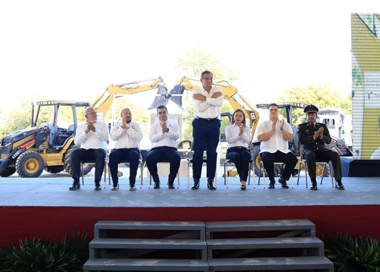 Coloca AVA Primera Piedra de la Ciudad Judicial en Victoria