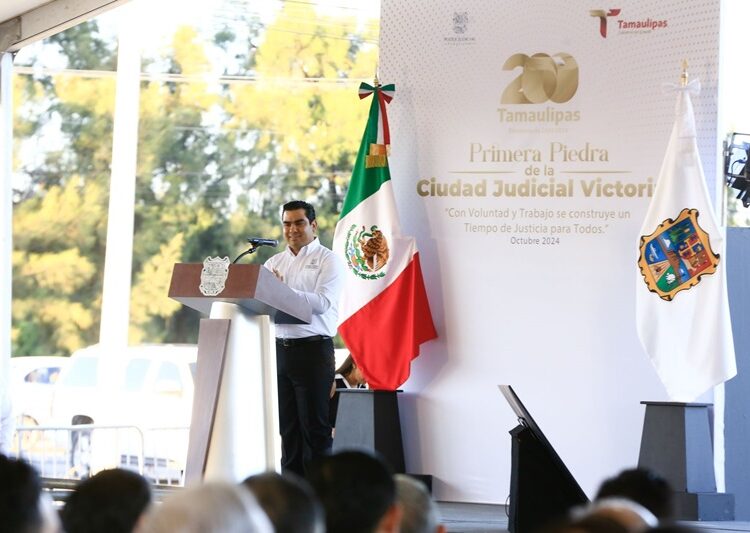 Coloca AVA Primera Piedra de la Ciudad Judicial en Victoria