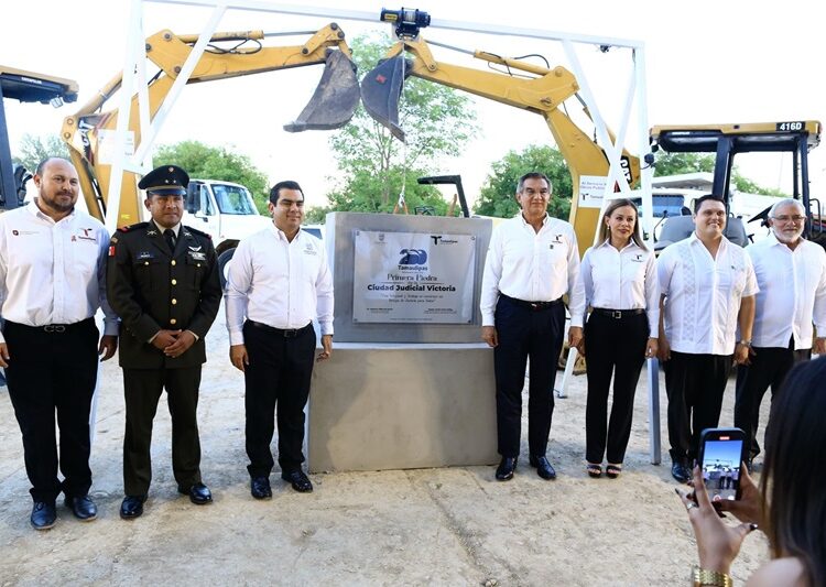 Coloca AVA Primera Piedra de la Ciudad Judicial en Victoria