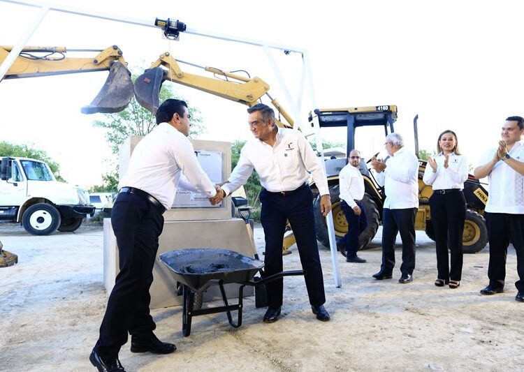 Coloca AVA Primera Piedra de la Ciudad Judicial en Victoria