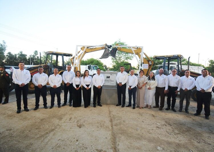 Coloca AVA Primera Piedra de la Ciudad Judicial en Victoria