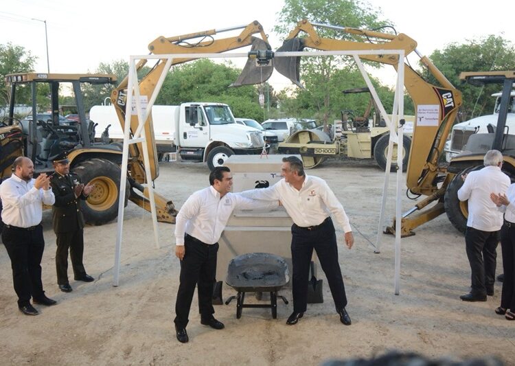 Coloca AVA Primera Piedra de la Ciudad Judicial en Victoria