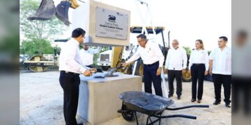 Coloca AVA Primera Piedra de la Ciudad Judicial en Victoria