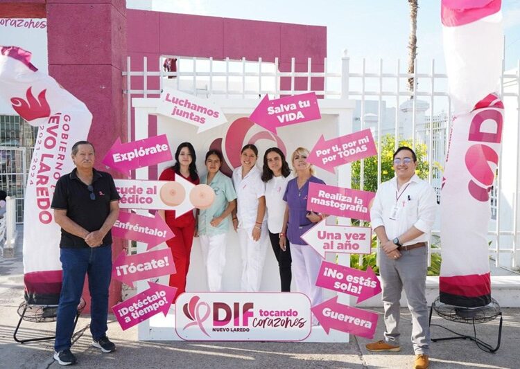 DIF NLD concientiza sobre el cáncer de mama