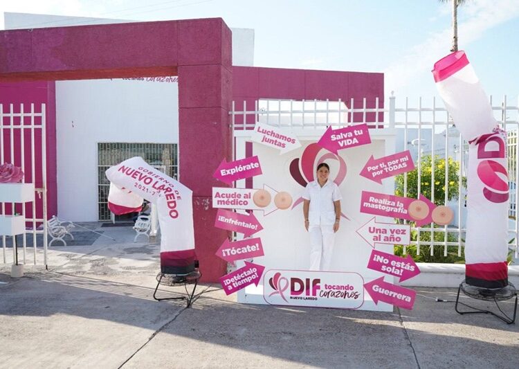 DIF NLD concientiza sobre el cáncer de mama