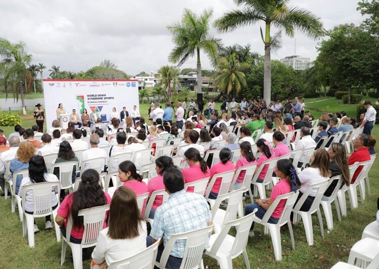 En Tampico, Mónica inaugura Congreso Down
