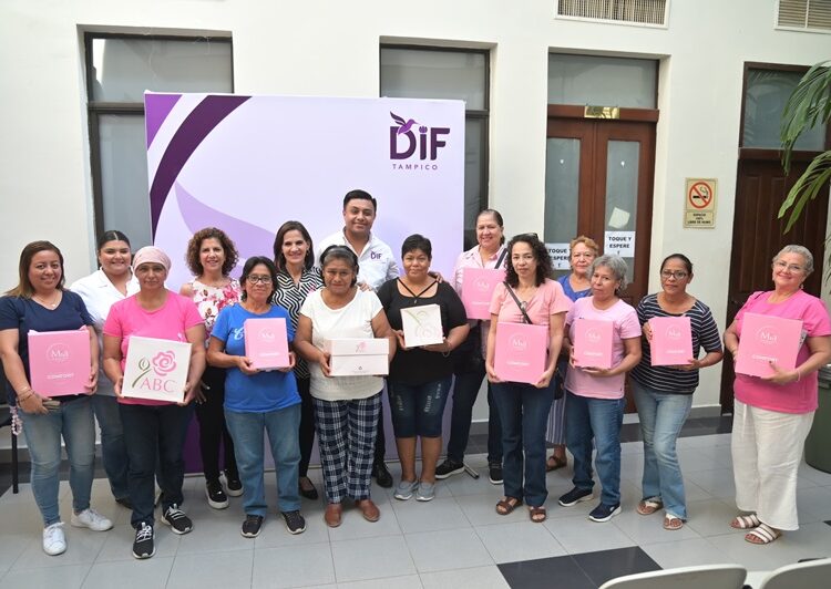 Entrega DIF Tampico prótesis de mama a mujeres sobrevivientes de cáncer