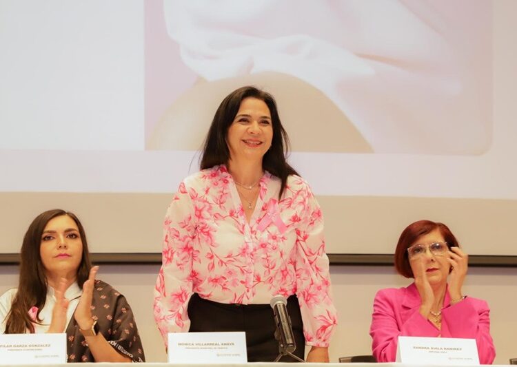 “Esencial la coordinación con sociedad en la lucha contra el cáncer de mama”: Mónica