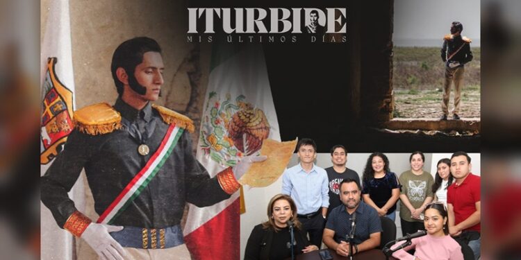 Estudiantes de la UAT producen cortometraje sobre Agustín de Iturbide