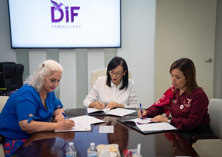 Firman DIF Tamaulipas e ITACE convenio para la fabricación de estufas ecológicas