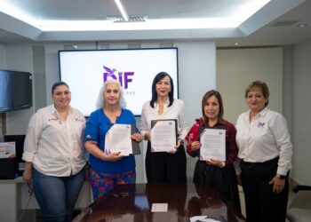 Firman DIF Tamaulipas e ITACE convenio para la fabricación de estufas ecológicas