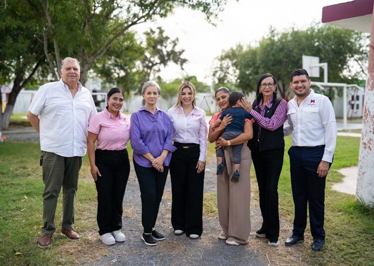 Fortalece María de Villarreal atención a familias de Tamaulipas