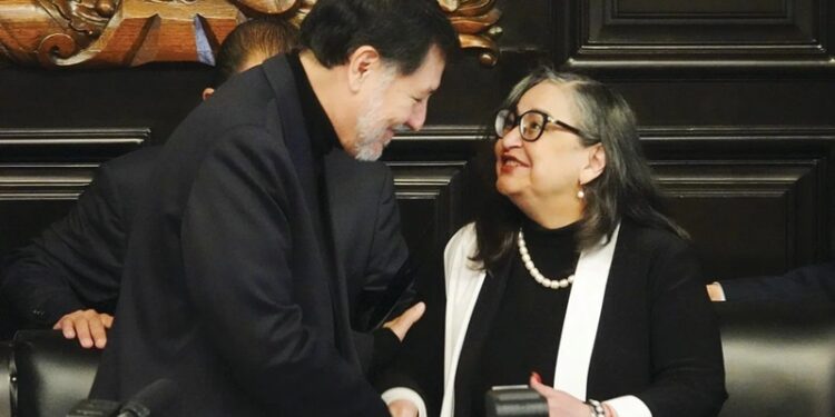 Noroña y Piña acuerdan que mantendrán el diálogo