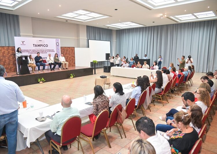 Gestiona Tampico recursos internacionales para el desarrollo de proyectos