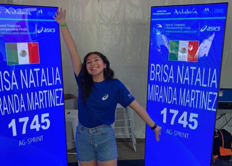 Destaca Tamaulipas en el Campeonato Mundial de Triatlón