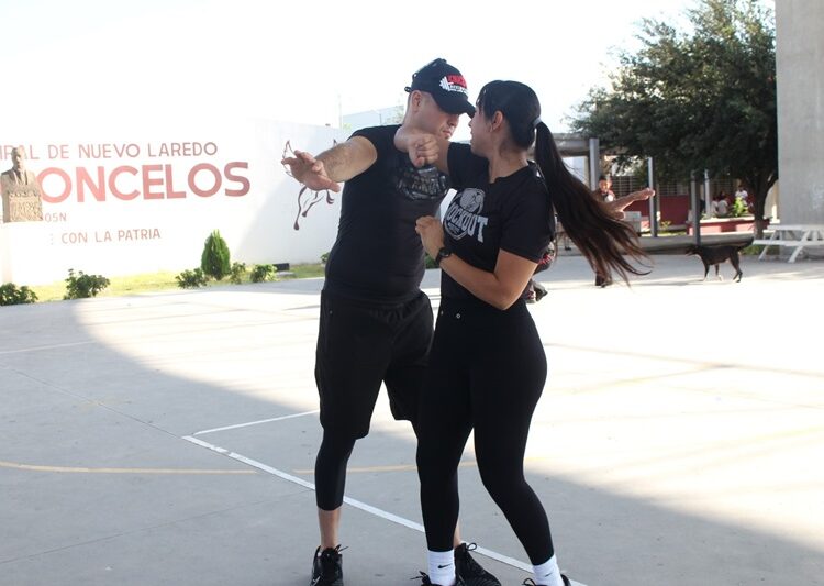 INMUJER NLD imparte taller de defensa personal