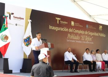 Inaugura AVA nuevo Complejo de Seguridad Pública en San Fernando