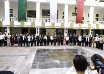 Inaugura AVA rehabilitación de Palacio de Gobierno de Tamaulipas