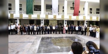 Inaugura AVA rehabilitación de Palacio de Gobierno de Tamaulipas